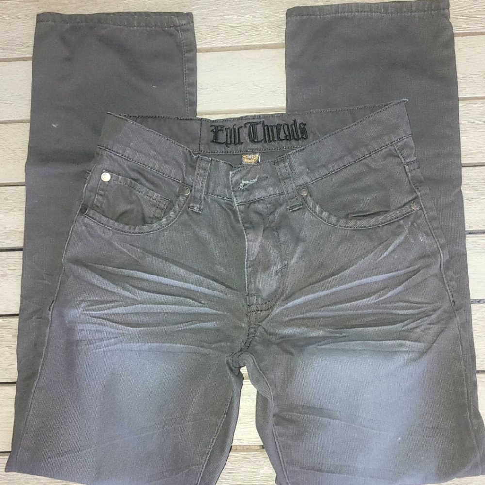 Boys Gray Jeans * Epic Threads * SZ 10